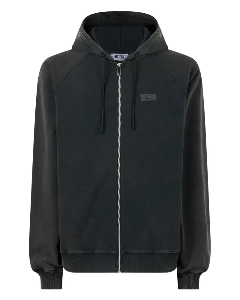 GCDS Klassischer Hoodie - Grau Grau