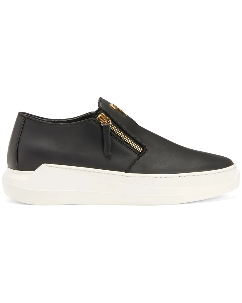 Giuseppe Zanotti Conley Slip-On-Sneakers - Schwarz Schwarz