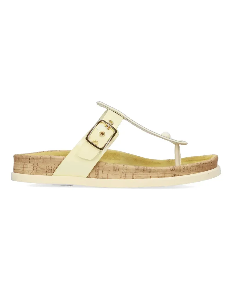 Premiata buckle flat sandals - Nude Nude