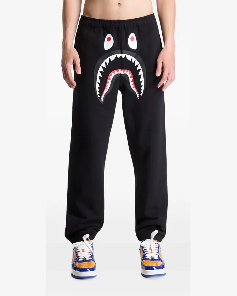 BAPE Shark track pants - Schwarz Schwarz