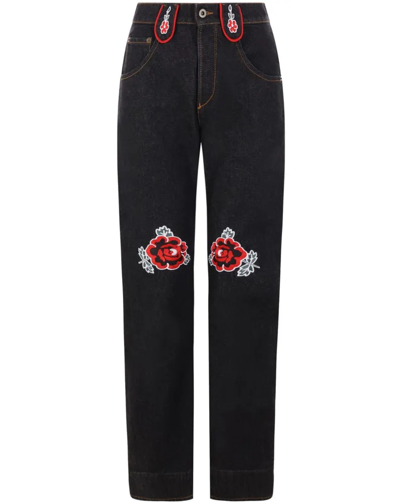 Molly Goddard Cora Jeans - Schwarz Schwarz