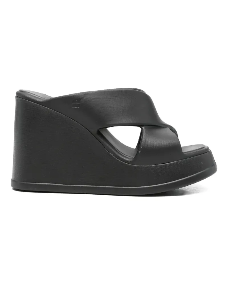 Melissa crossover-strap sandals - Schwarz Schwarz