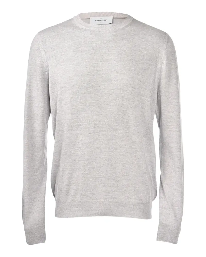 Gran Sasso Pullover mit Rundhalsausschnitt - Grau Grau