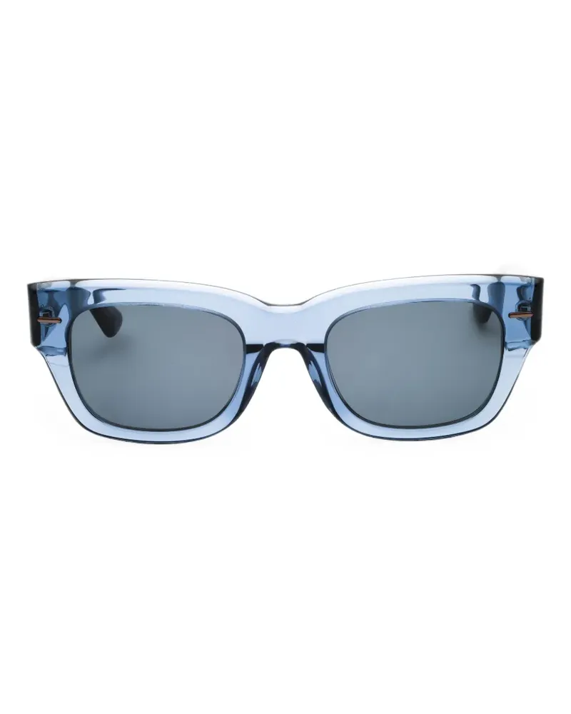 Calvin Klein Sonnenbrille mit eckigem Gestell - Blau Blau