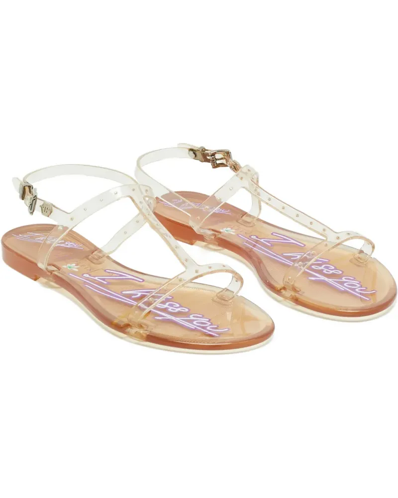 Philipp Plein slingback sandals - Weiß Weiß