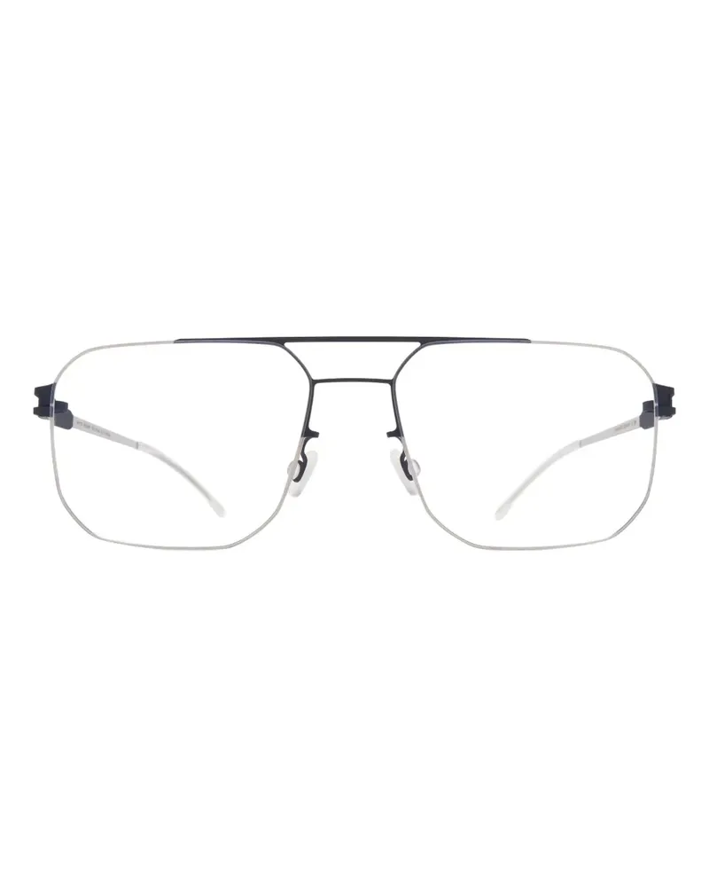 Mykita Rembert geometric frame glasses - Silber Silber