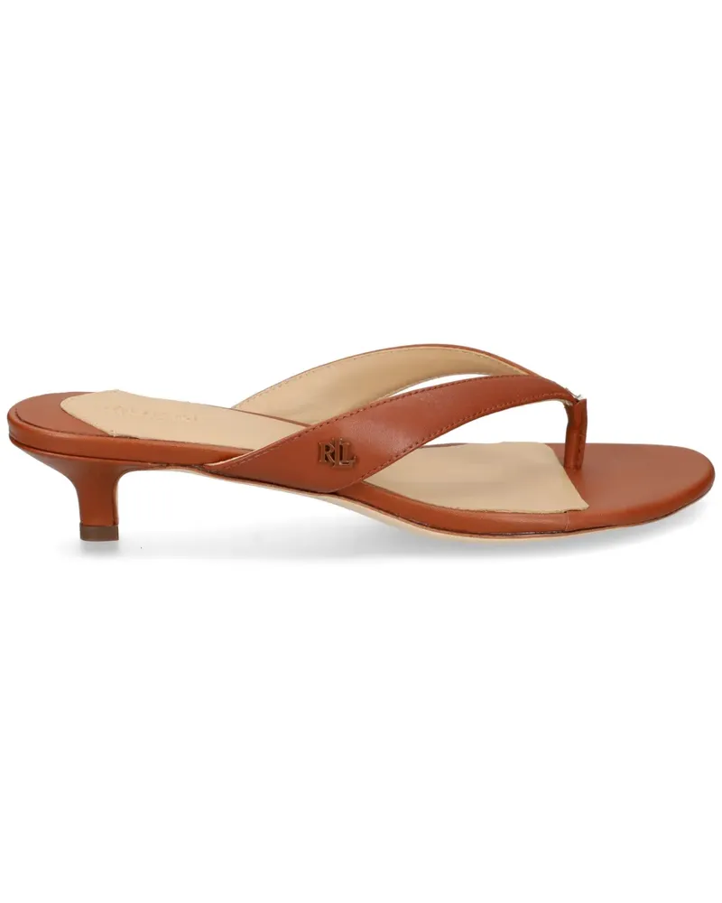 Ralph Lauren Sandalen im Zehensteg-Style 35mm - Braun Braun