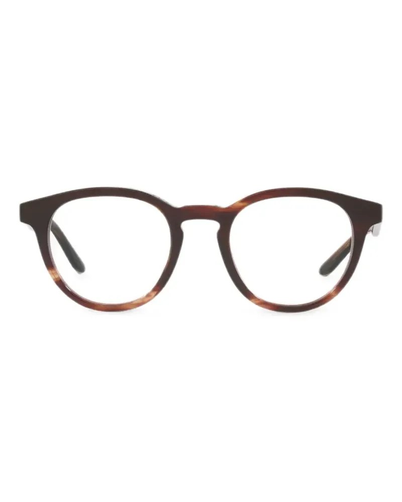 Giorgio Armani Brille mit rundem Gestell - Braun Braun