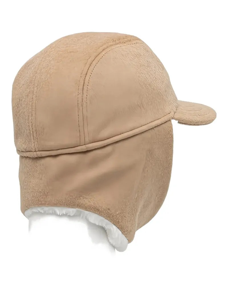 Armani Exchange earflap baseball cap - Nude Nude