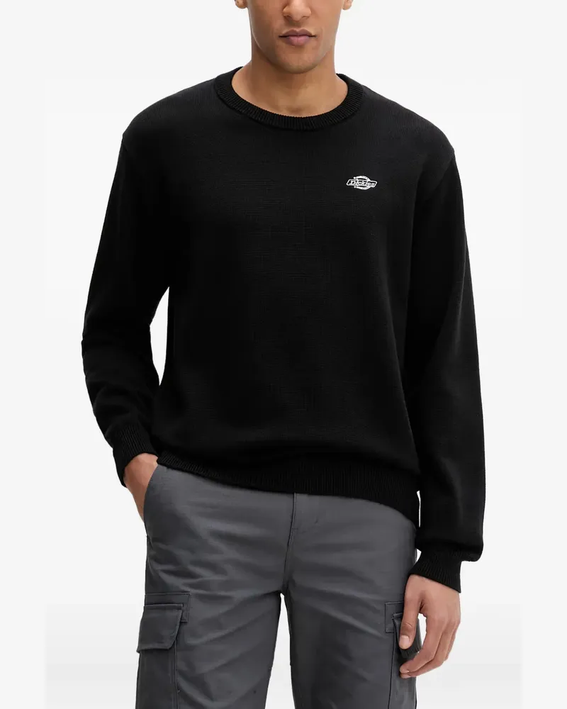 Dickies Summerdale Sweatshirt mit Logo-Stickerei - Schwarz Schwarz