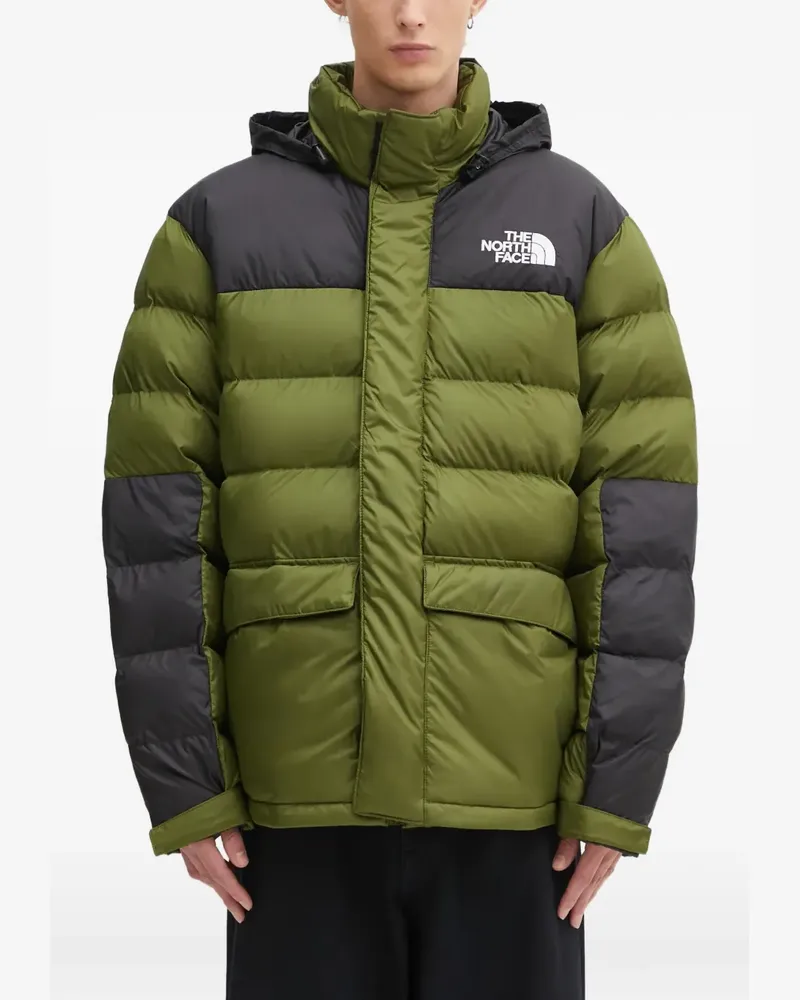 The North Face hooded two-tone jacket - Grün Grün
