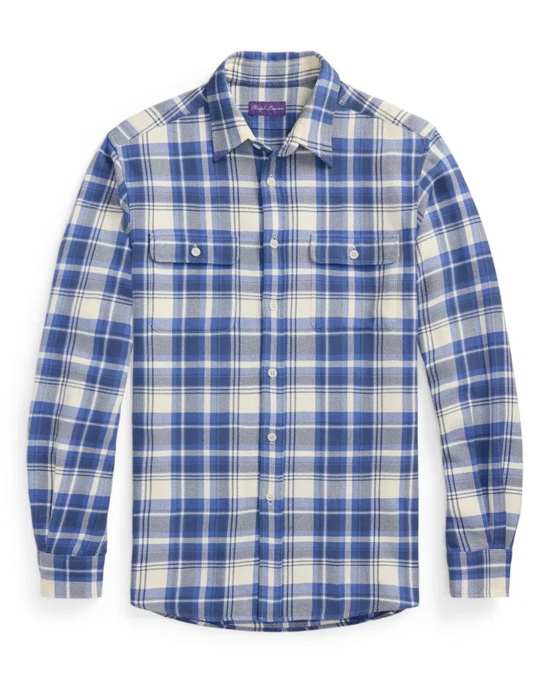 Ralph Lauren Kariertes Hemd - Blau Blau