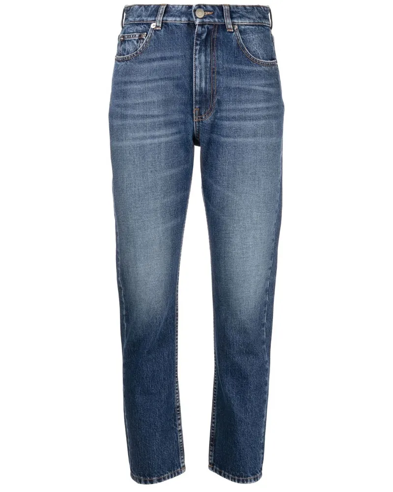 IRO Jeans mit geradem Bein Blau