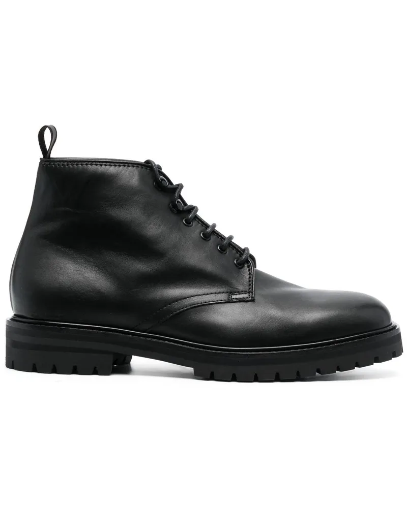 Officine Creative Italia Klassische Schnürstiefel - Schwarz Schwarz