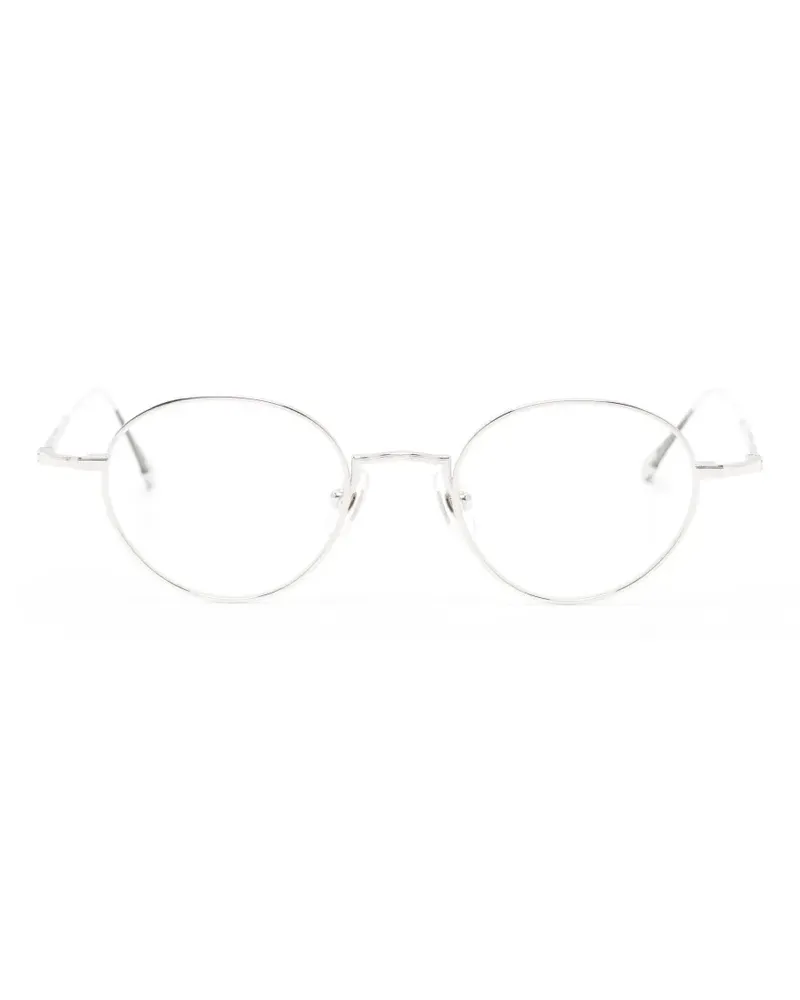 MATSUDA Brille mit rundem Gestell - Silber Silber