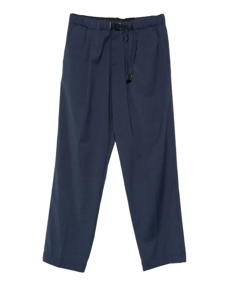 PLAN C Alex F Bundfaltenhose mit Gürtel - Blau Blau