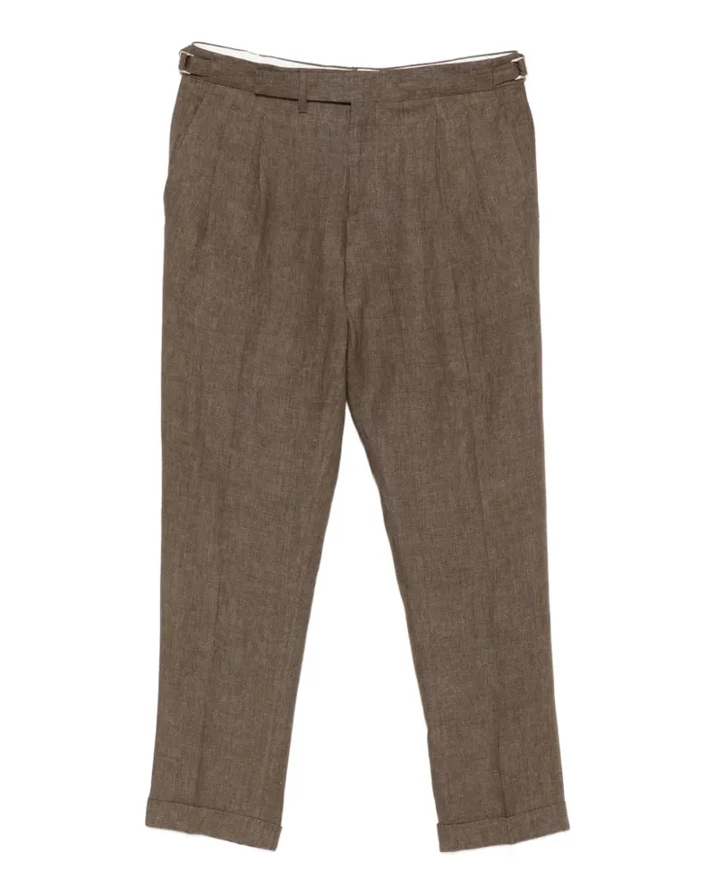 Briglia 1949 side-adjusters trousers - Braun Braun