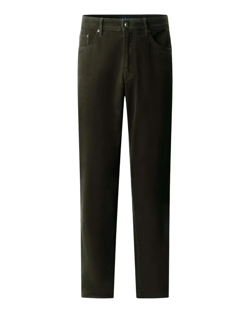 Hackett Trinity Hose mit geradem Bein - Grün Grün