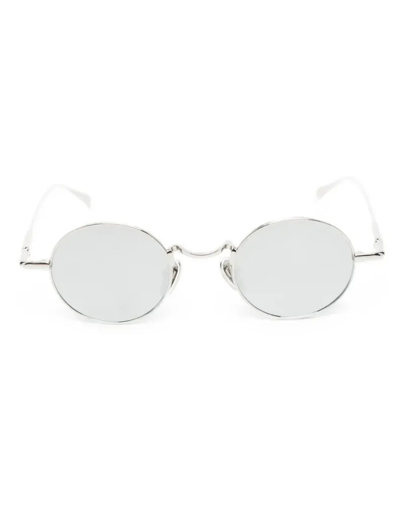 Chloé Sonnenbrille mit rundem Gestell - Silber Silber