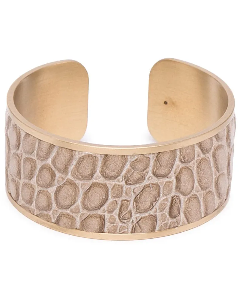 Pinetti Serviettenring mit Prägung - Nude Nude