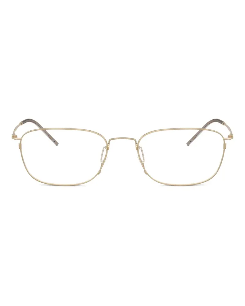 Giorgio Armani Brille mit eckigem Gestell - Gold Gold