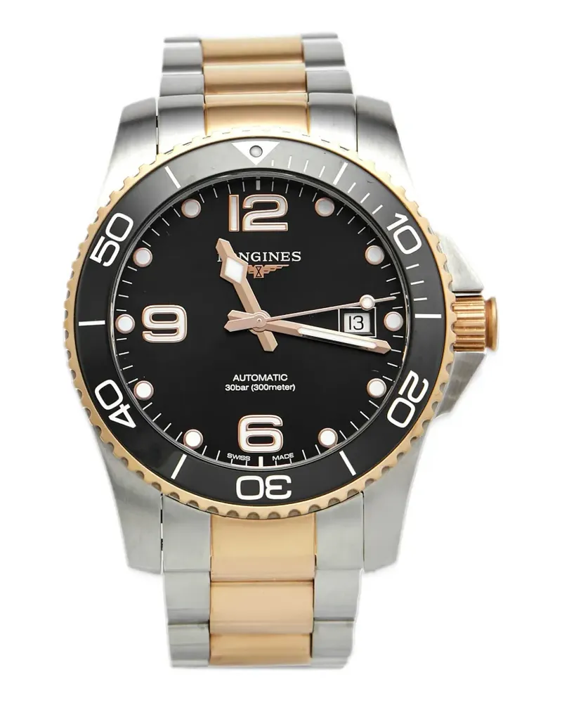 Longines HydroConquest ceramic 41mm watch - Schwarz Schwarz