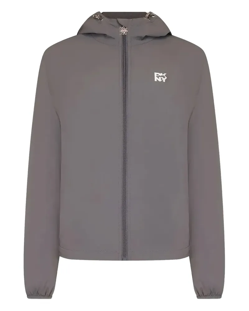 DKNY Kapuzenjacke mit Reißverschluss - Grau Grau