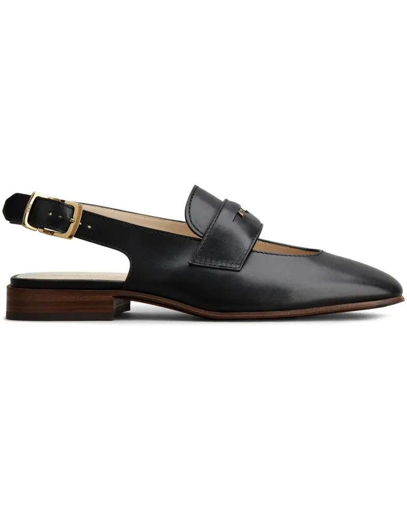 TOD'S Pumps mit Stegverzierung - Schwarz Schwarz