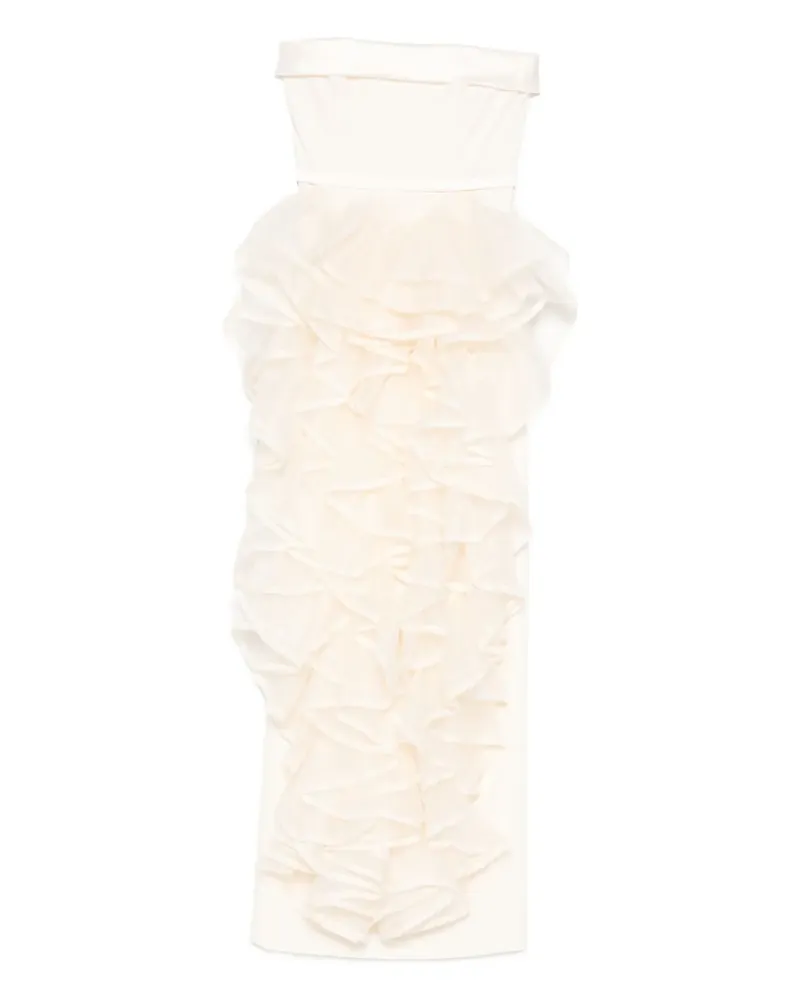 Viktor & Rolf Trägerloses Maxikleid - Nude Nude