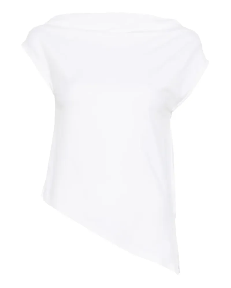 Alpha Studio asymmetric top - Weiß Weiß