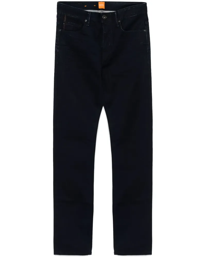 HUGO BOSS Jeans mit geradem Bein - Blau Blau