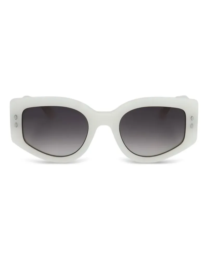 Isabel Marant Sonnenbrille mit geometrischem Gestell - Weiß Weiß
