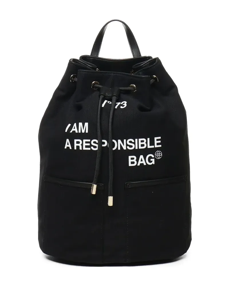 V°73 Responsible Rucksack - Schwarz Schwarz