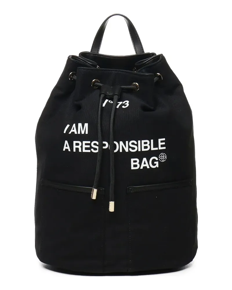 V°73 Responsible Rucksack - Schwarz Schwarz