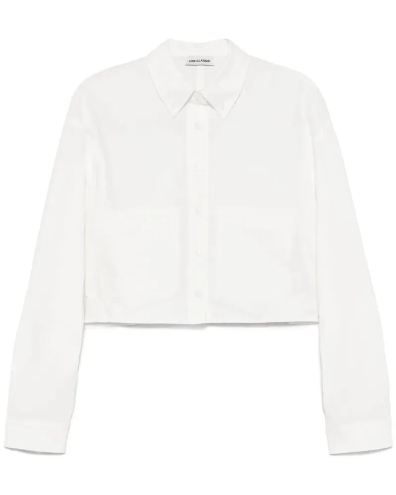 LOW CLASSIC Cropped-Top - Weiß Weiß