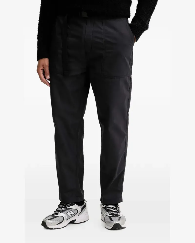 HUGO BOSS belted pocket trousers - Schwarz Schwarz