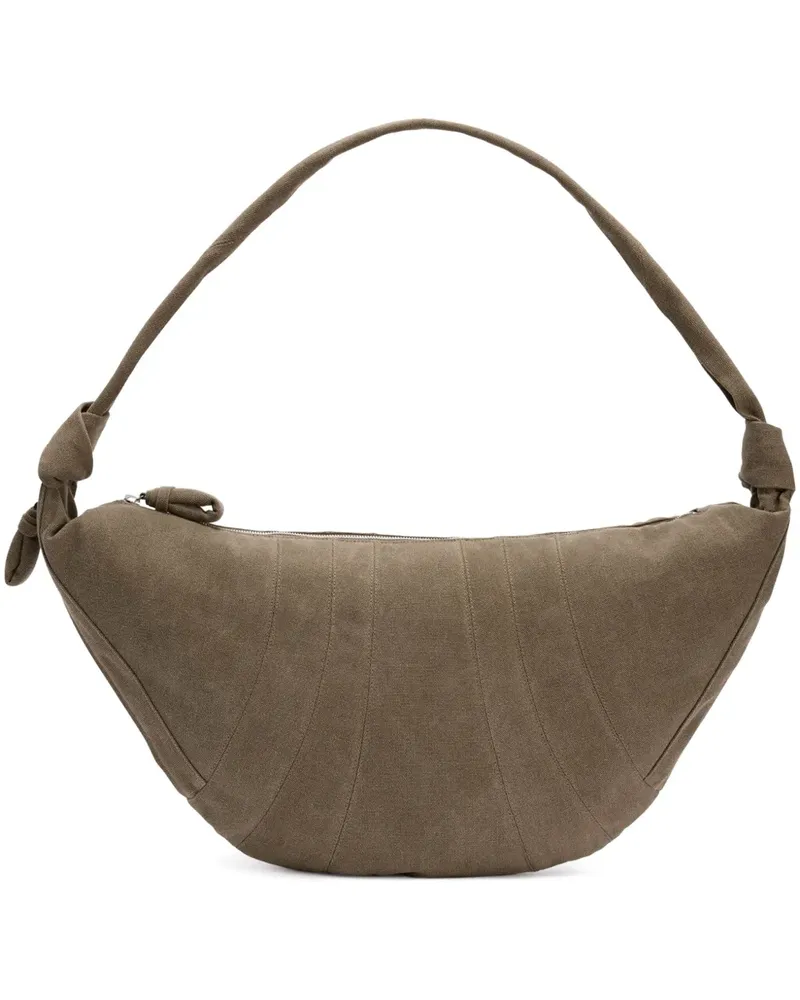 Christophe Lemaire Croissant XL Schultertasche - Braun Braun