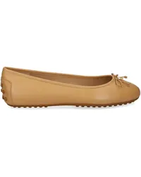 Ralph Lauren Ballerinas mit Schleifendetail Nude