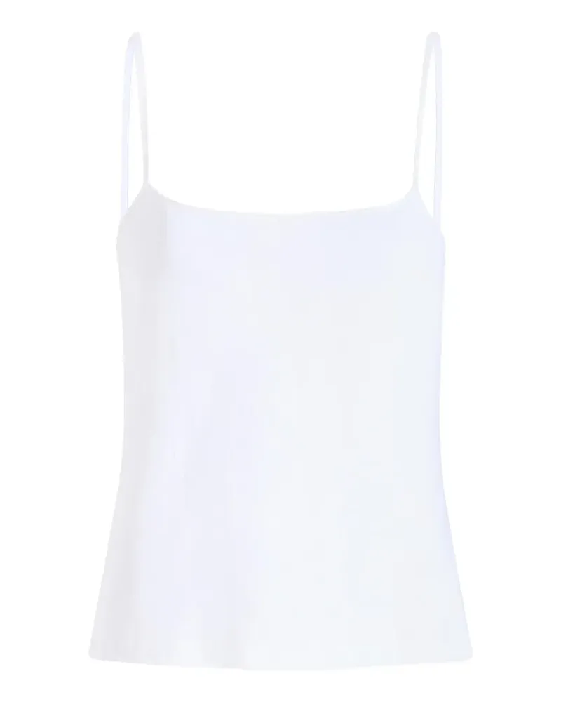 KHAITE Moss Camisole-Top - Weiß Weiß