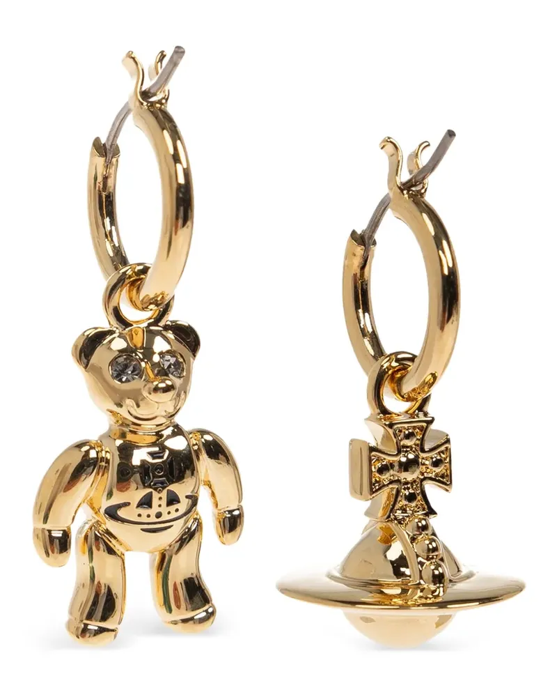Vivienne Westwood Kleine Ruby Creolen - Gold Gold