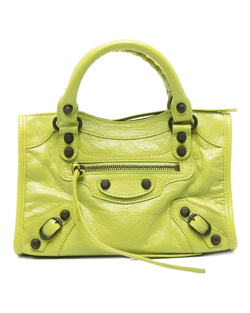 Balenciaga mini Le City tote bag - Grün Grün