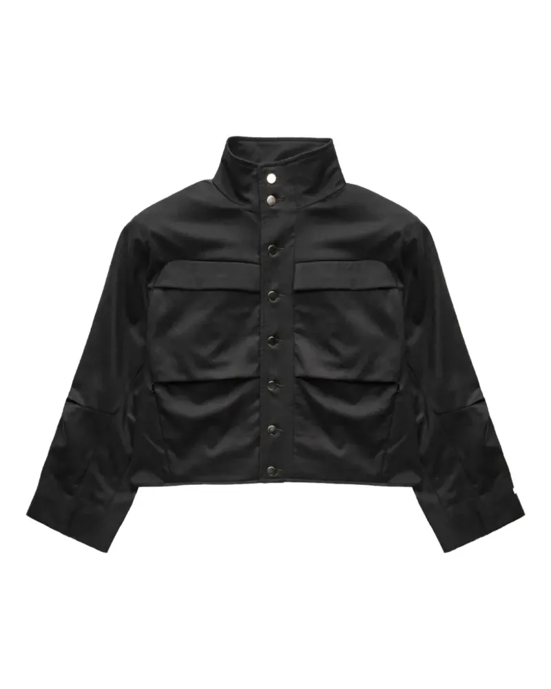 Spencer Badu Hybrid Wolljacke - Schwarz Schwarz