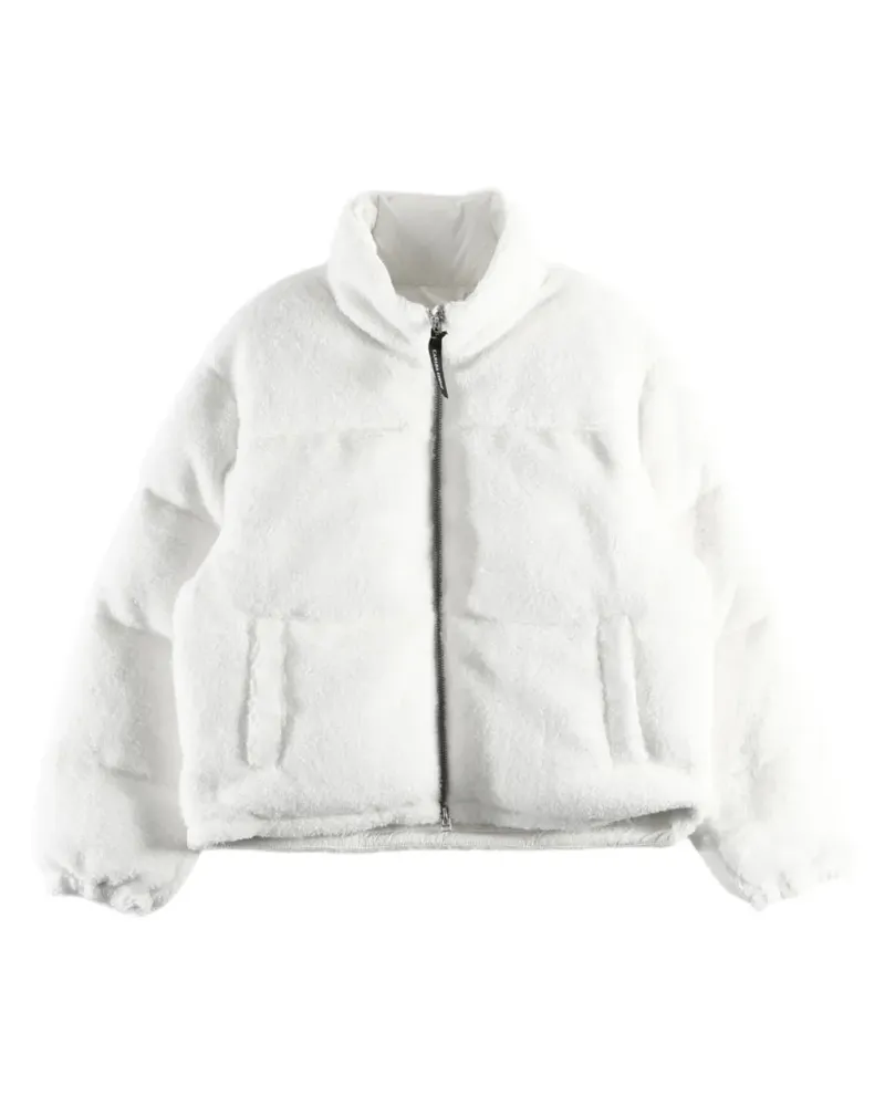 Canada Goose Fallon Kapuzenjacke aus Fleece - Weiß Weiß