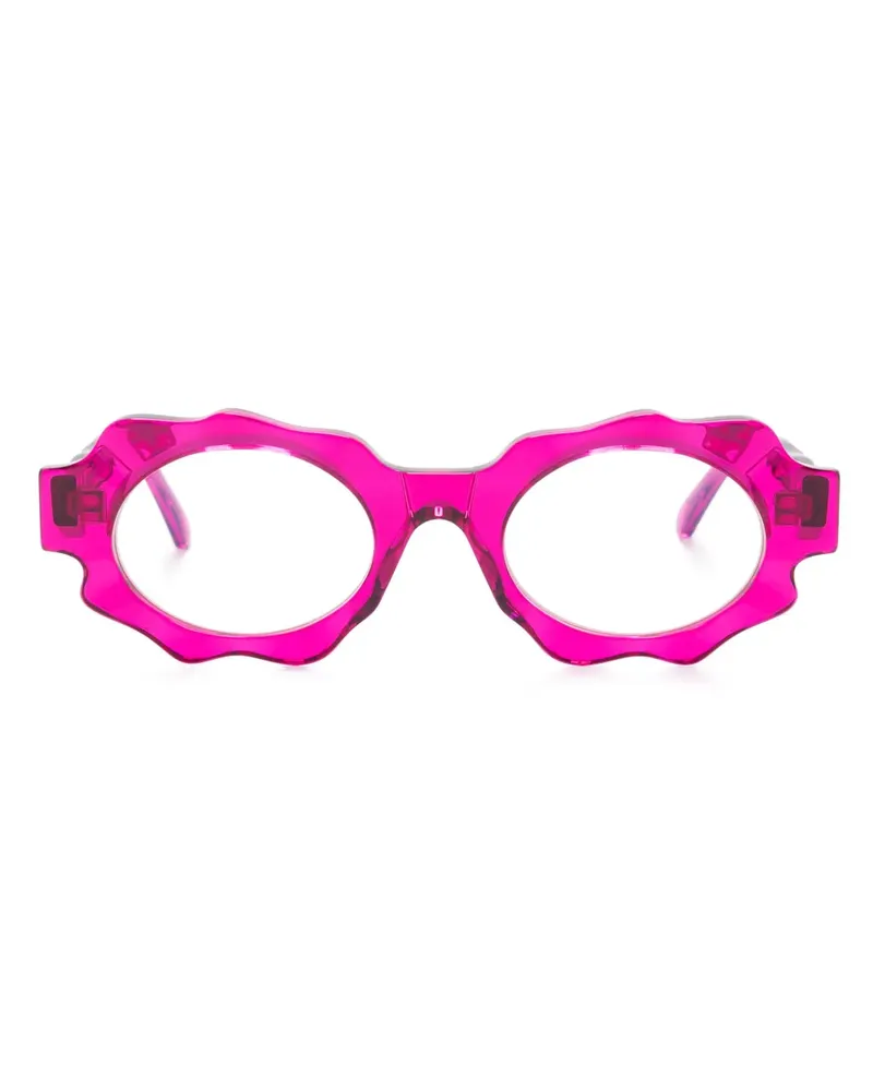 KUBORAUM Maske G7 Brille - Rosa Rosa