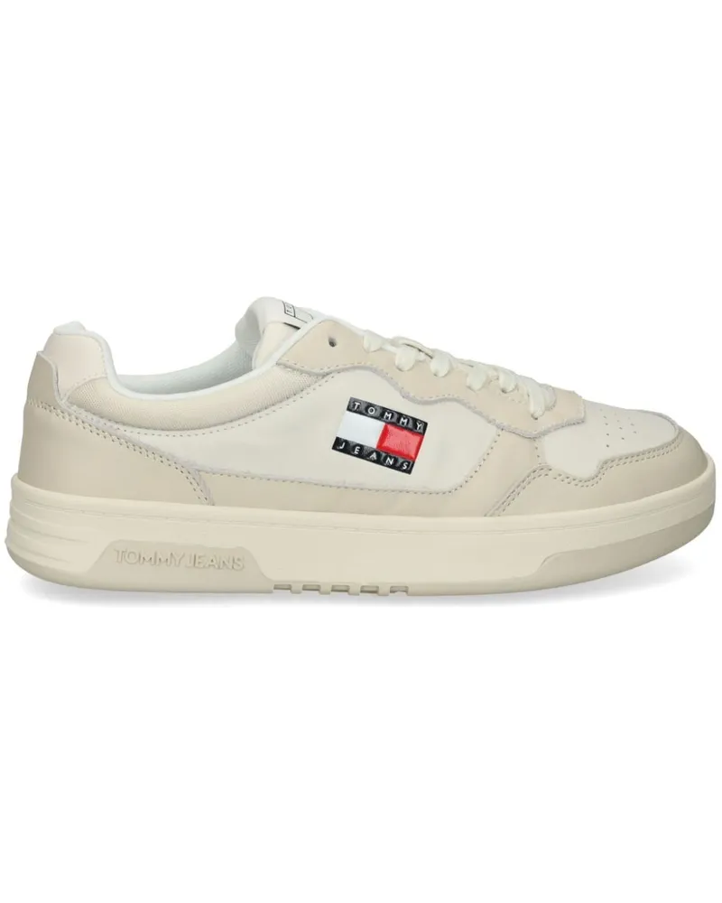 Tommy Hilfiger Zweifarbige Sneakers mit Schnürung - Nude Nude