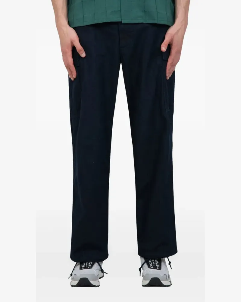 Beams Plus Ripstop-Hose mit Taschen - Blau Blau
