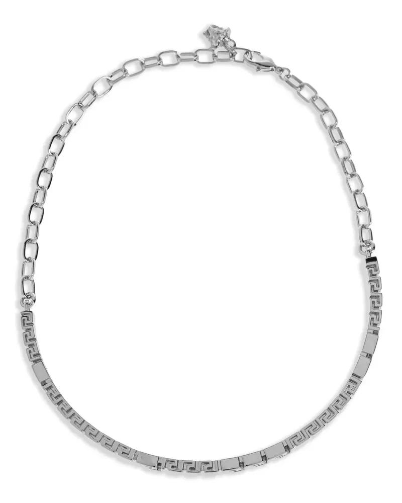 Versace Halskette mit Medusa-Kopf-Anhänger - Silber Silber