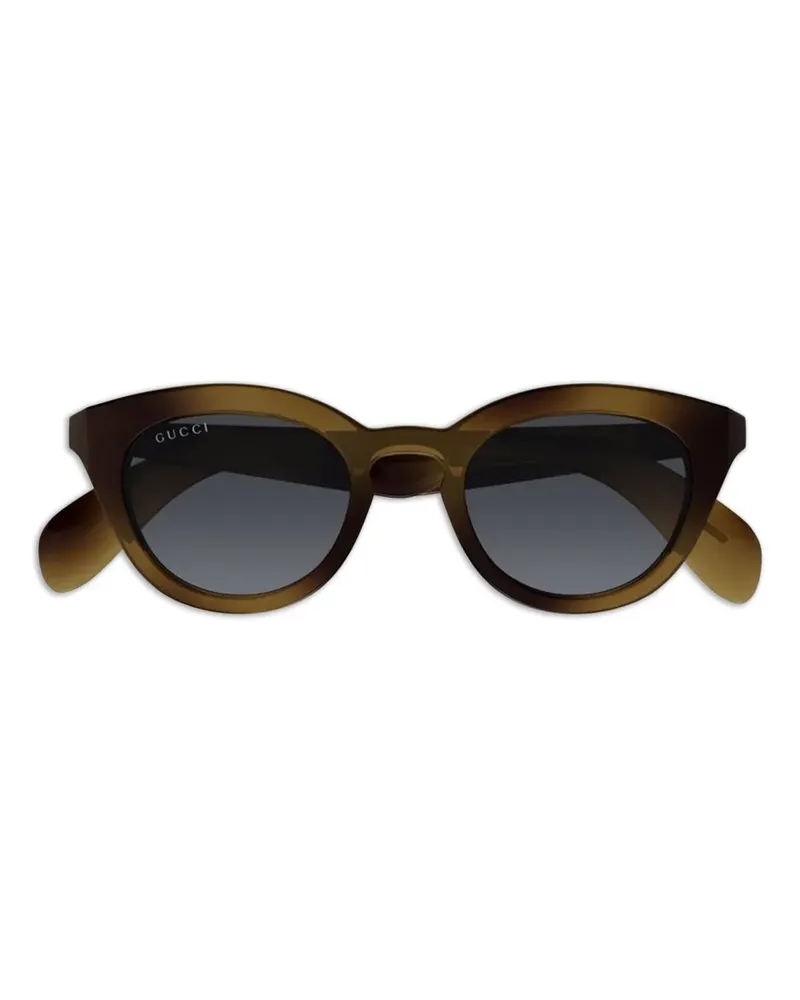 Gucci cat-eye-frame sunglasses - Braun Braun