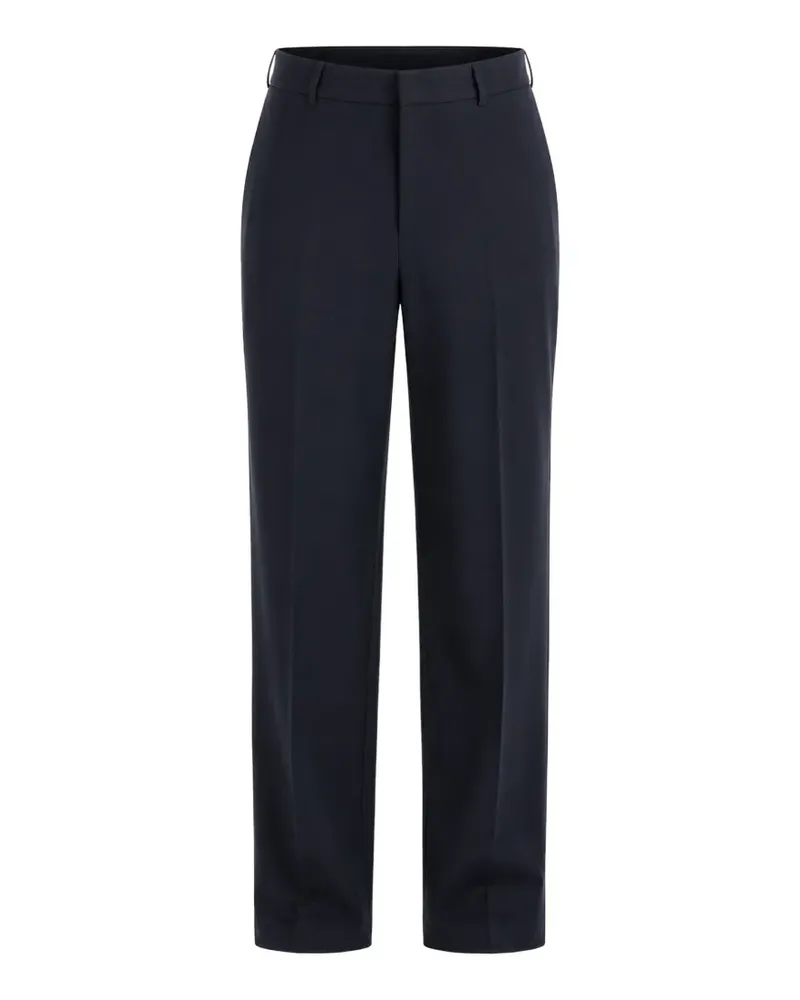 Armani Exchange logo-plaque trousers - Blau Blau