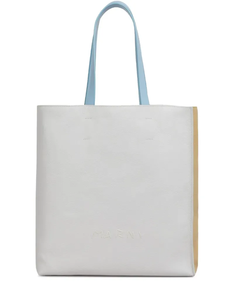 Marni Tote Bag mit Logo-Stickerei - Nude Nude